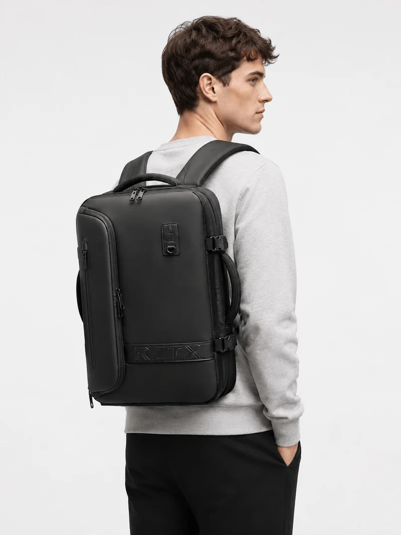 Sac À Dos Extensible Noir Pour Ordinateur Portable