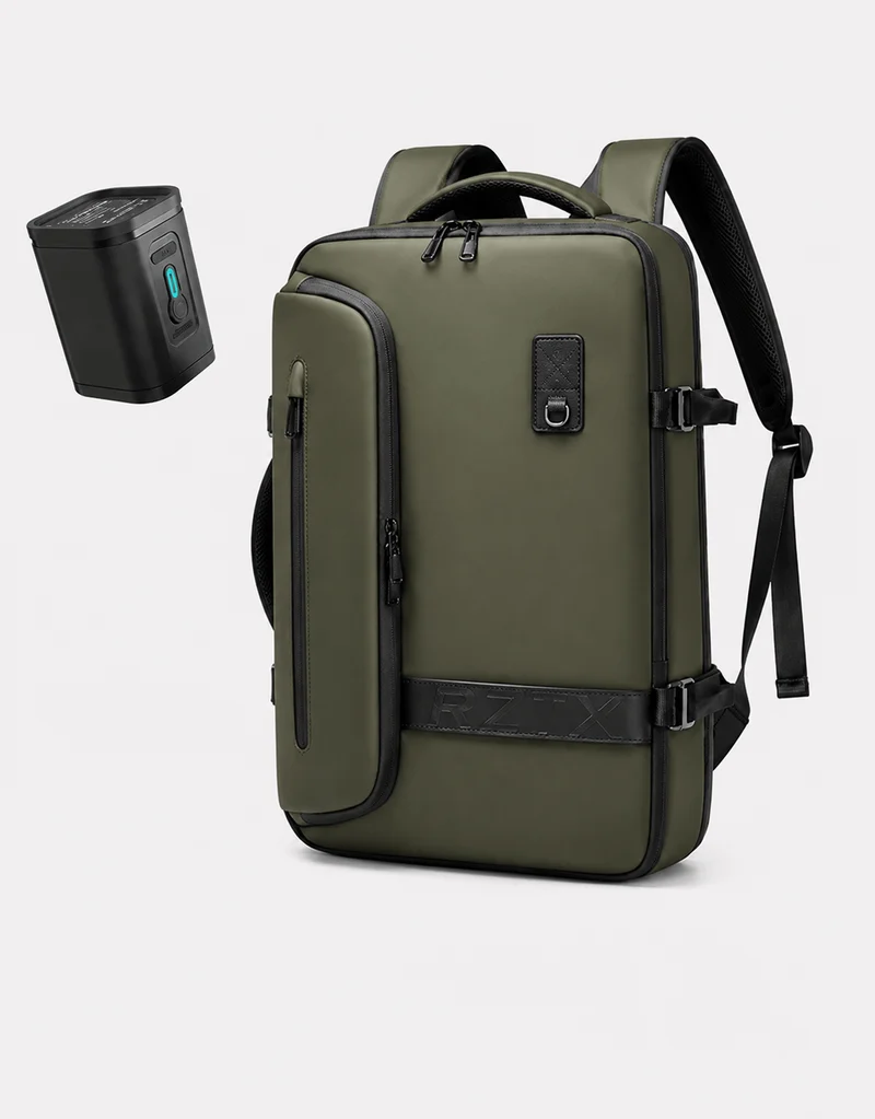 Sac À Dos Extensible Noir Pour Ordinateur Portable