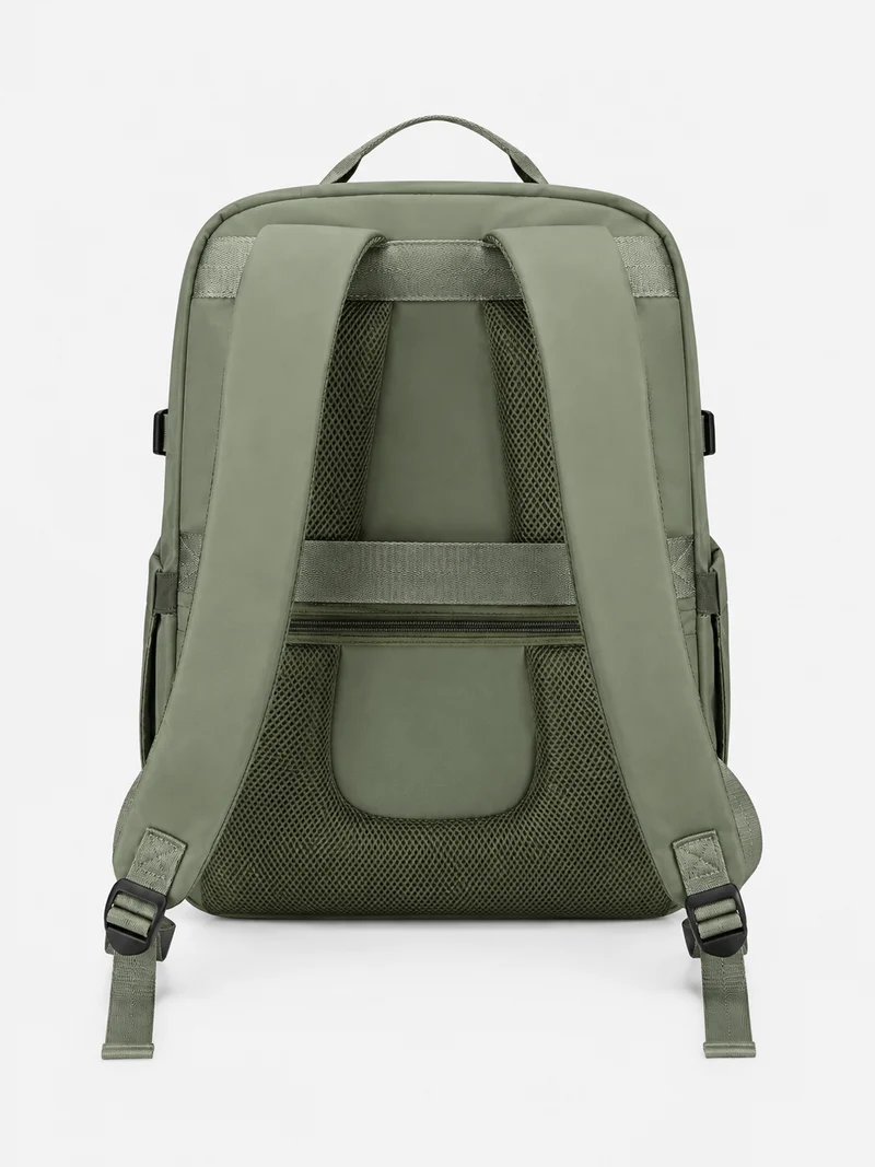 Sac À Dos Voyage Vert En Nylon Cabine