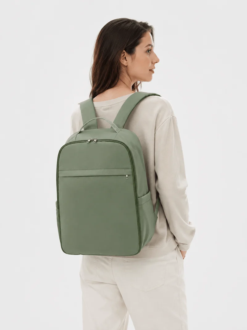 Sac À Dos Voyage Vert En Nylon Cabine