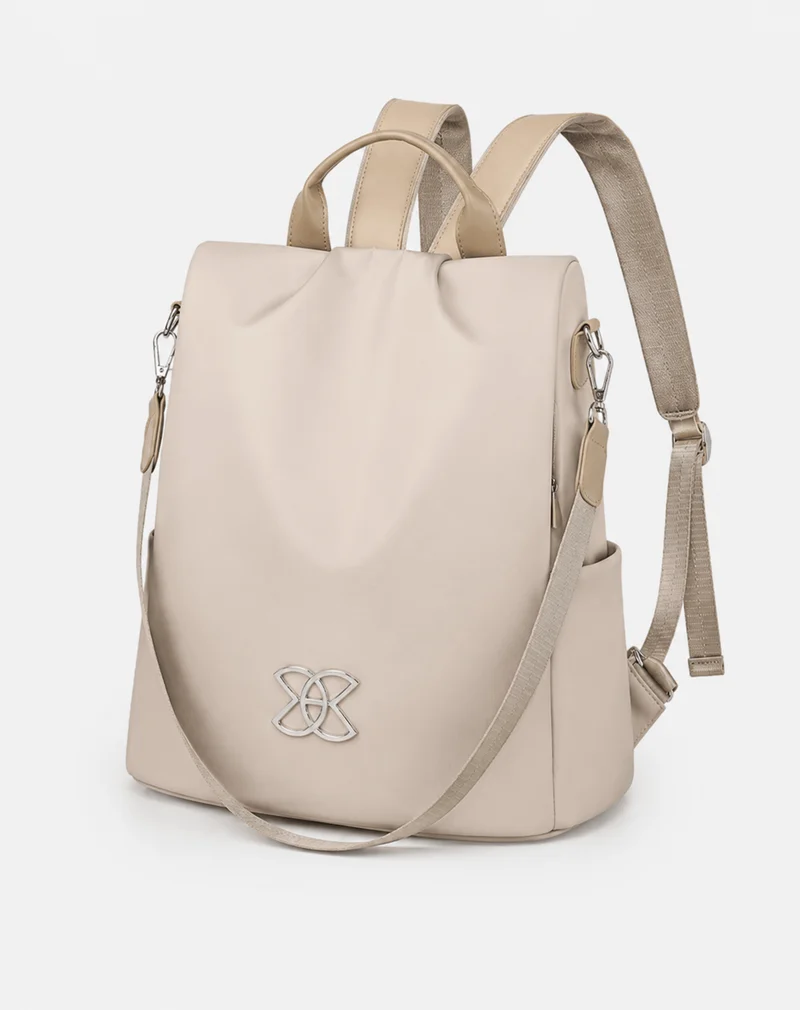 Sac À Dos Antivol Noir En Nylon