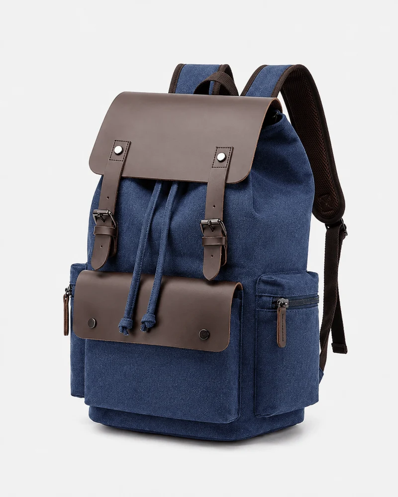 Sac À Dos À Rabat En Toile