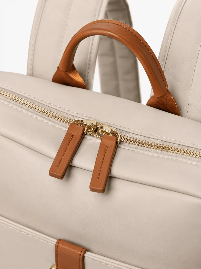 Sac À Dos En Nylon Avec Poche Frontale Pour Ordinateur