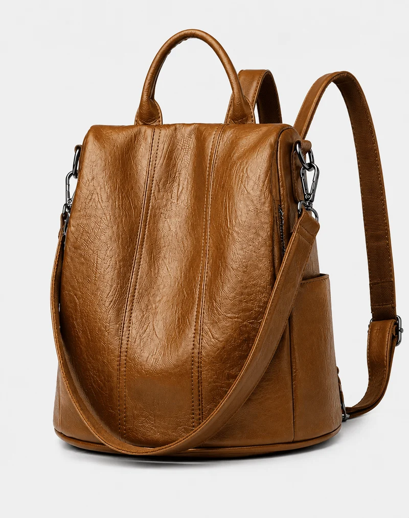 Sac À Dos En Cuire Femme Cuir Véritable De Mouton