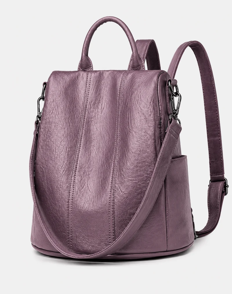 Sac À Dos En Cuire Femme Cuir Véritable De Mouton