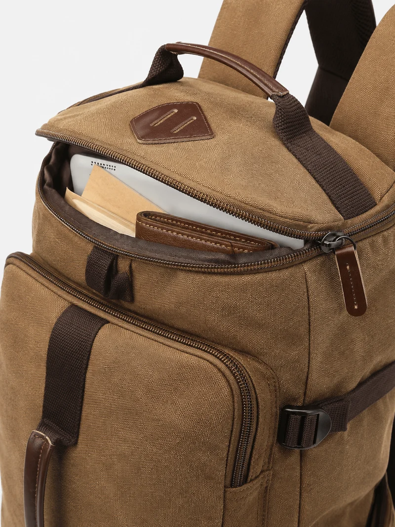 Sac À Dos Cylindrique En Toile