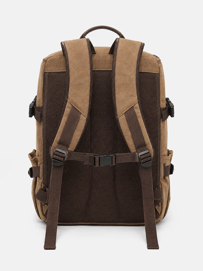 Sac À Dos Cylindrique En Toile