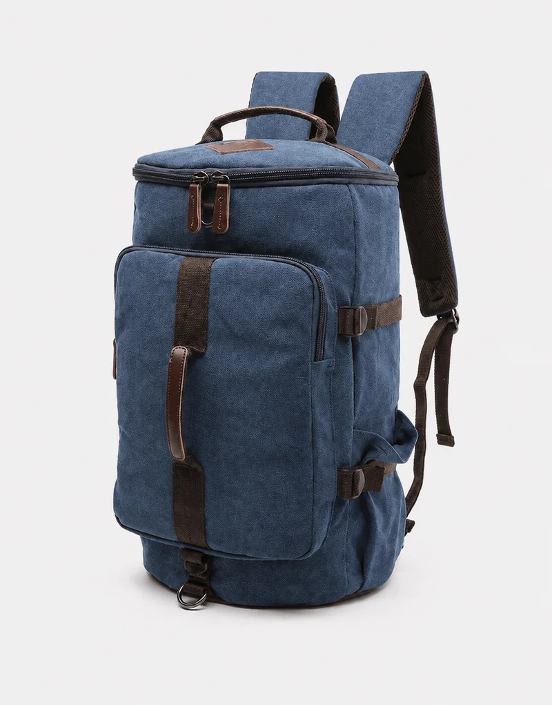 Sac À Dos Cylindrique En Toile