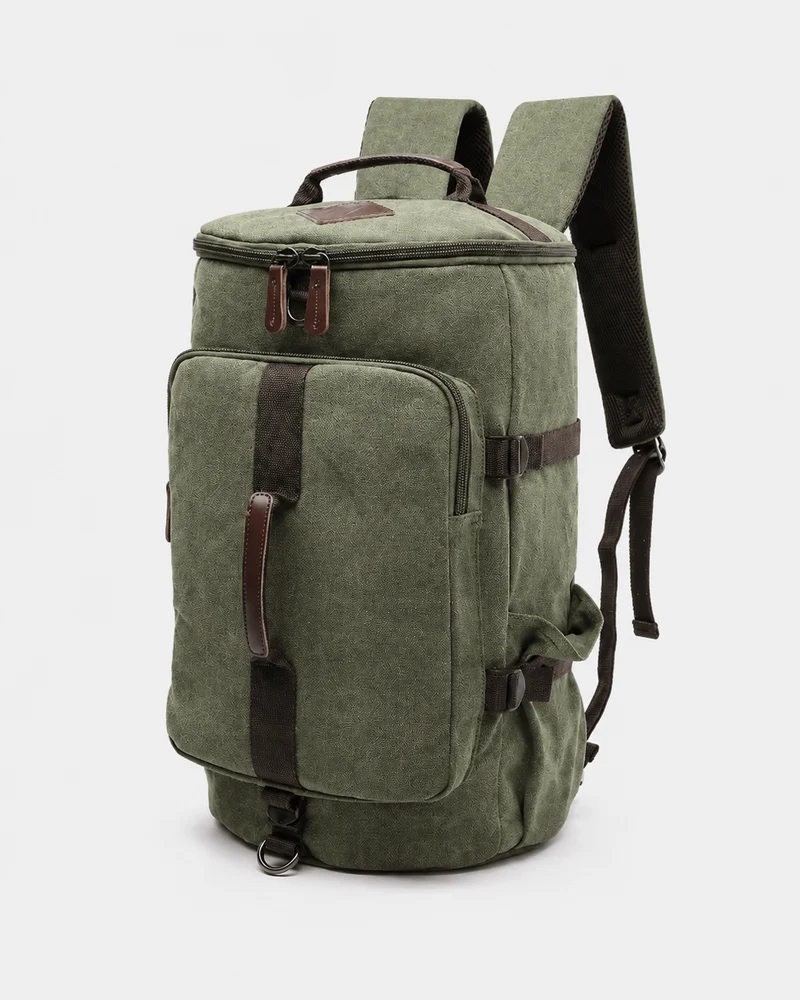 Sac À Dos Cylindrique En Toile