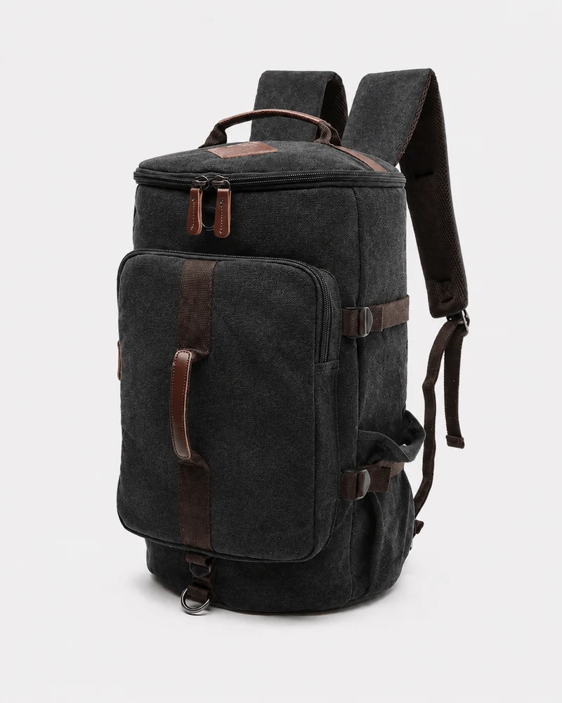 Sac À Dos Cylindrique En Toile