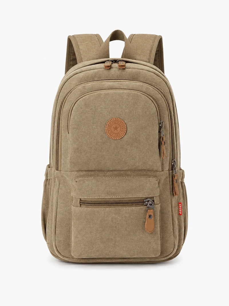 Sac À Dos Souple En Toile Kaki