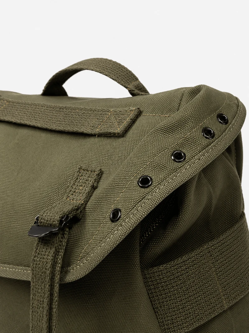 Sac À Dos Coton Toile Vert Armée