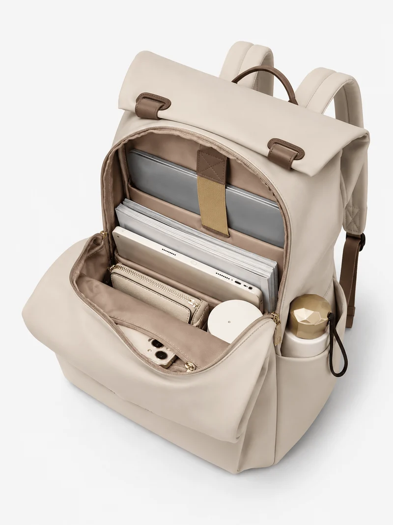 Sac À Dos Antivol Imperméable En Cuir Synthétique
