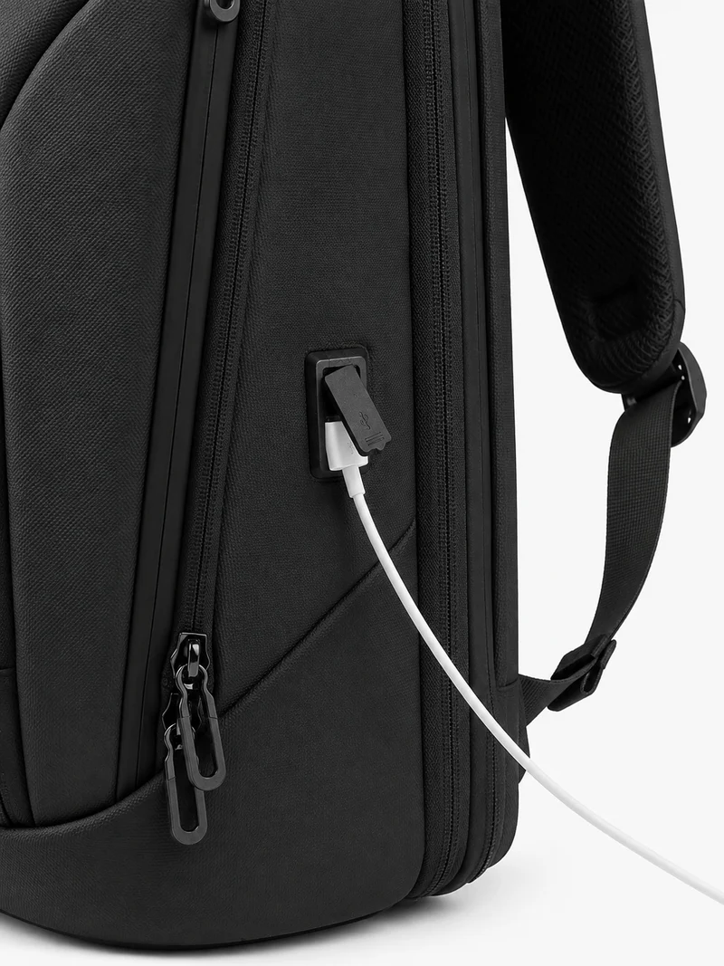 Sac À Dos Imperméable Avec Port USB Pour Ordinateur Portable