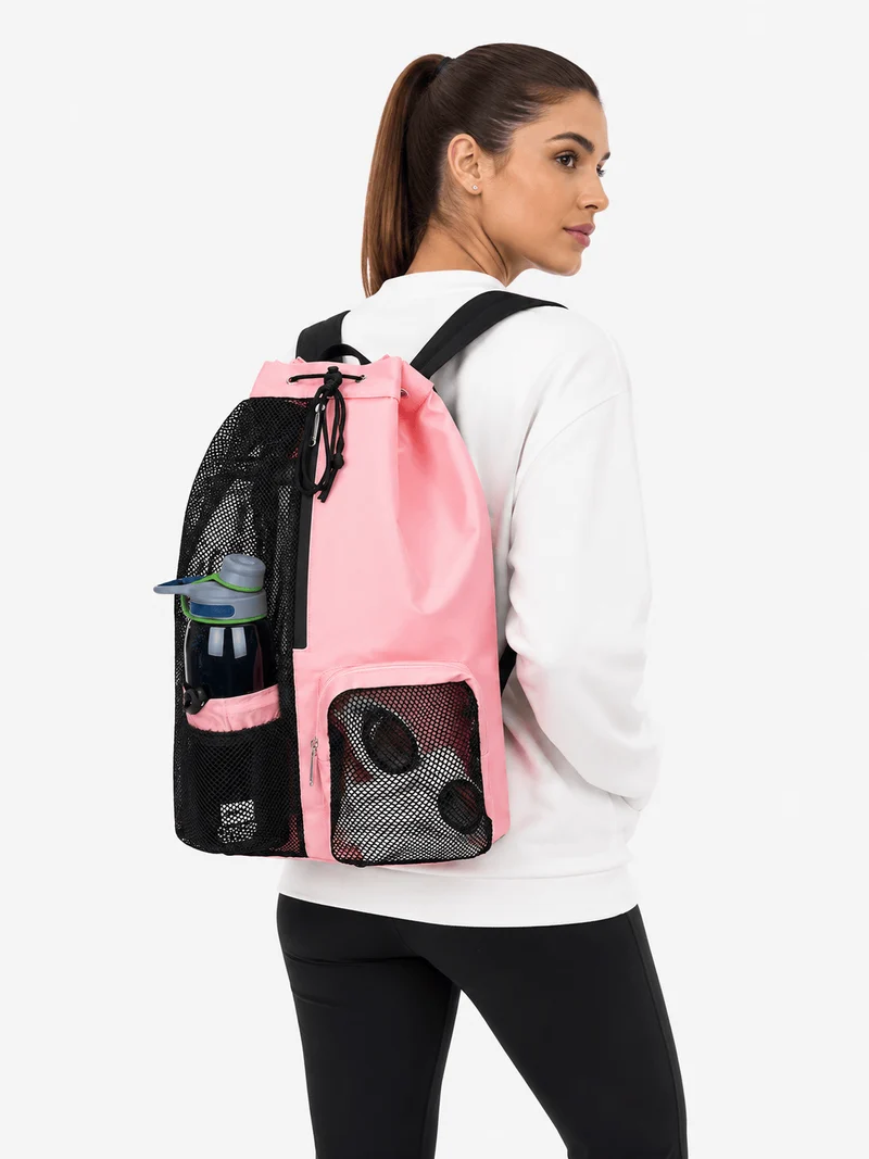 Sac À Dos Maille À Cordon De Serrage