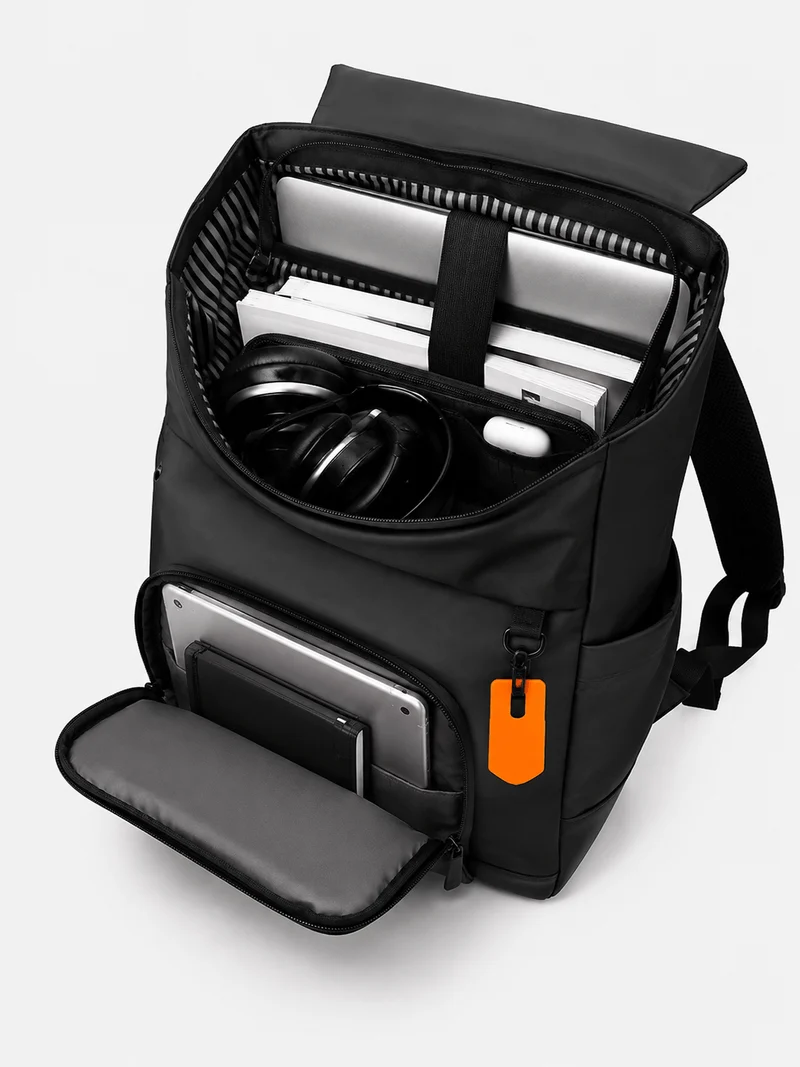 Sac À Dos 20-35 L Unisexe Tissu Oxford Ordinateur Portable