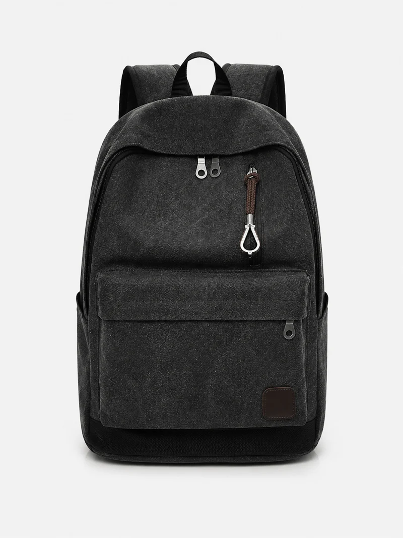 Sac À Dos Garçon Gris En Toile