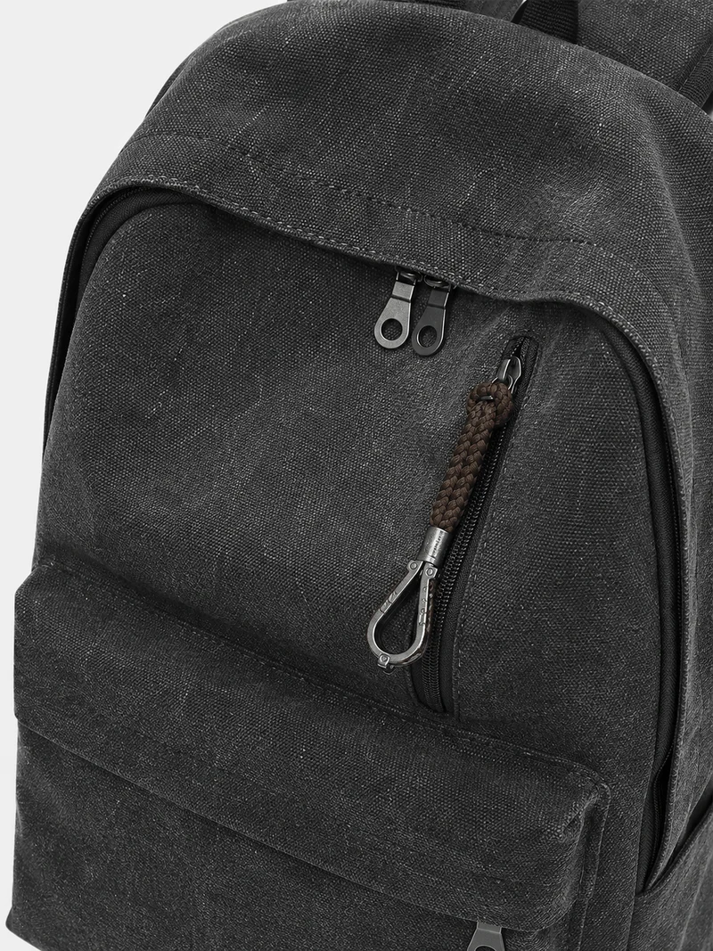 Sac À Dos Garçon Gris En Toile