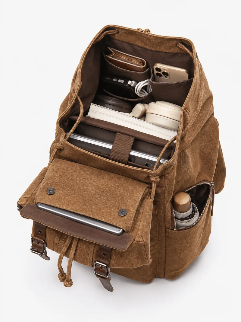 Sac À Dos Toile Pour Ordinateur Portable