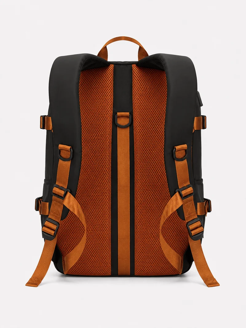 Sac À Dos De Camping Unisexe En Nylon Compartiment Déperlant