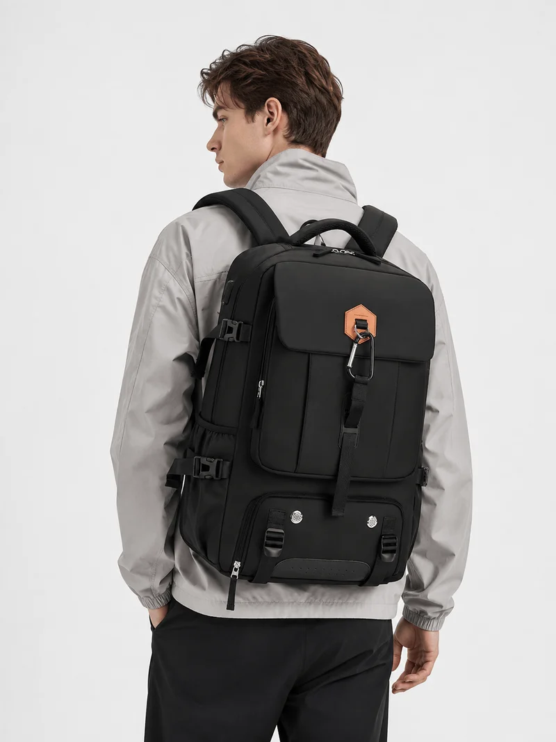 Sac À Dos De Camping Unisexe En Nylon Compartiment Déperlant