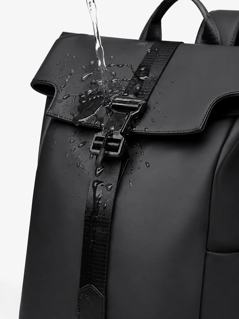 Sac À Dos PVC Imperméable Rabattable À Boucle
