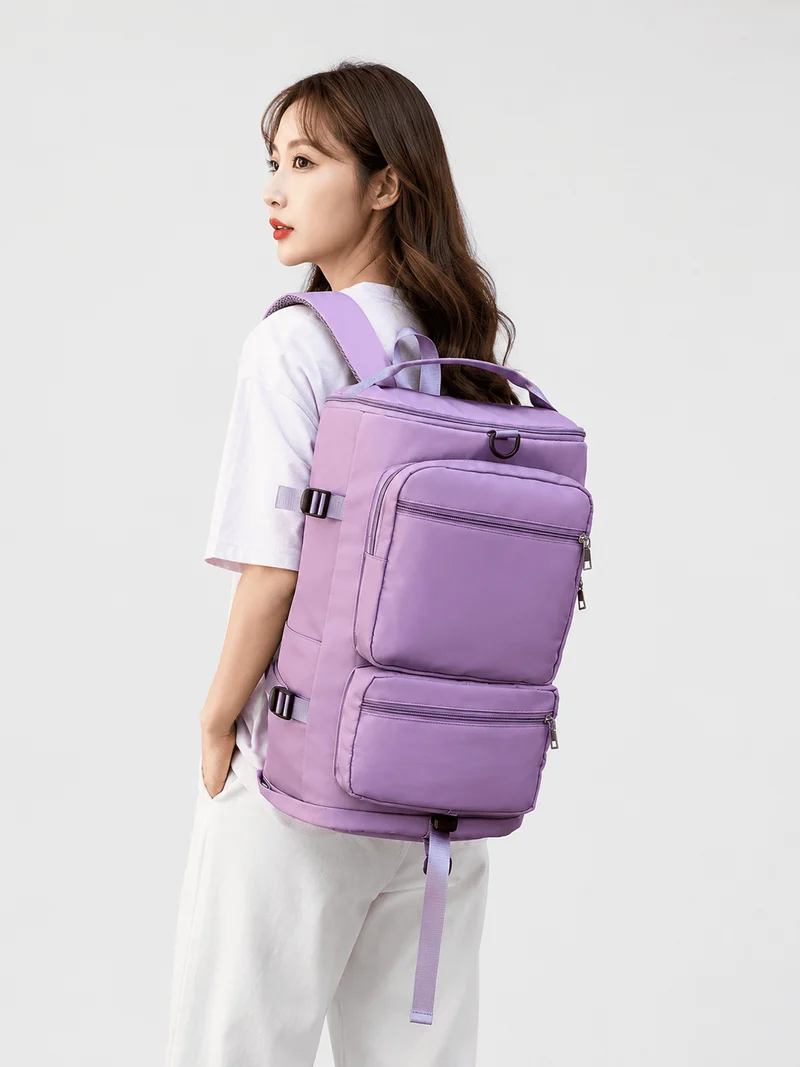 Sac À Dos De Voyage Imperméable Pour Femme En Oxford