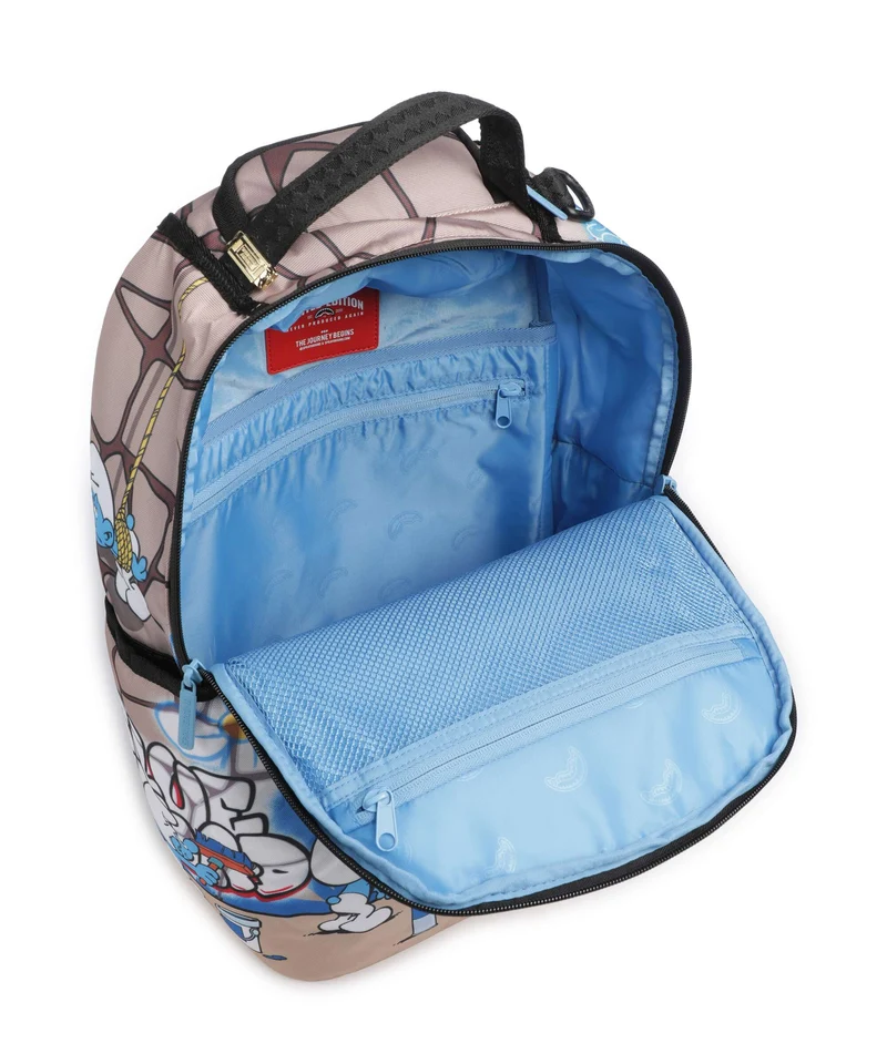 Sprayground Smurfs Art Party Sac à dos multicolour