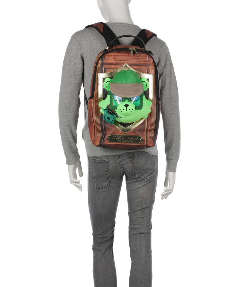 Sprayground Mounted Moneybear Head Sac à dos multicolour