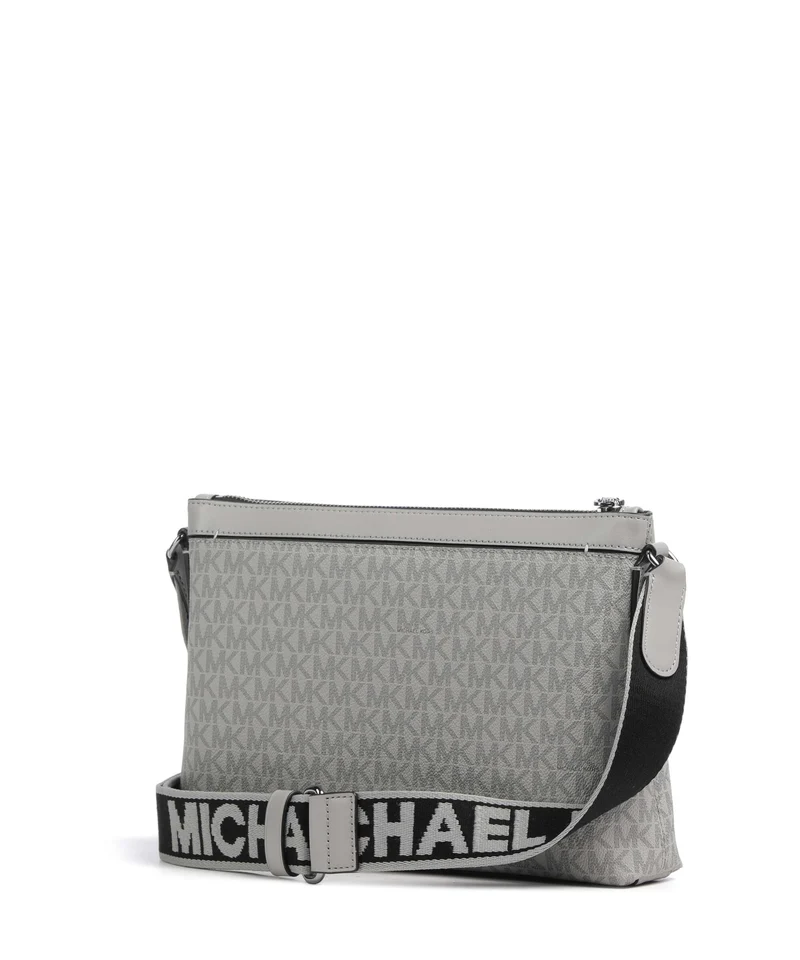 Michael Kors Hudson Sac bandoulière nickel