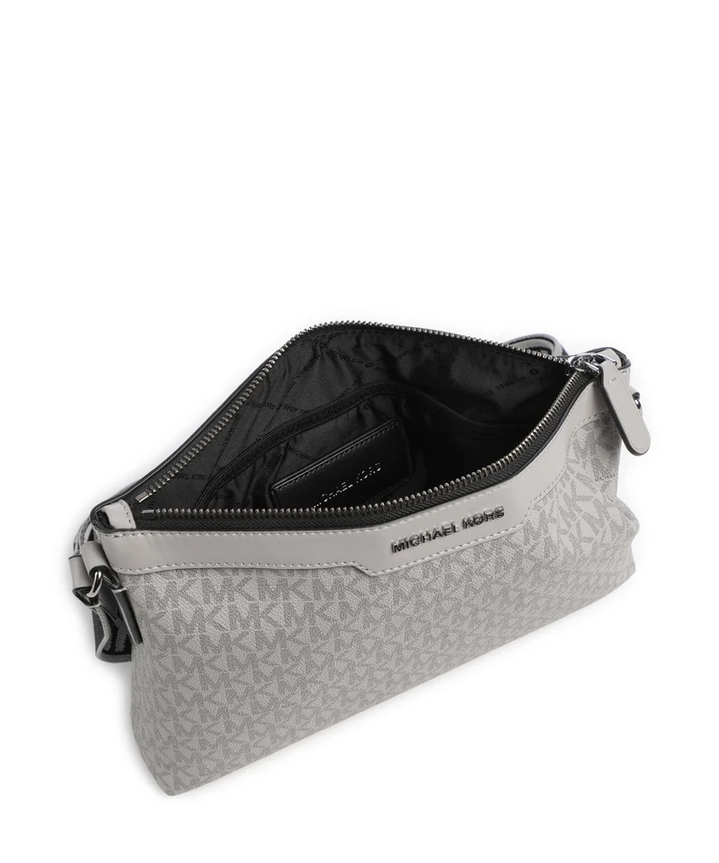 Michael Kors Hudson Sac bandoulière nickel