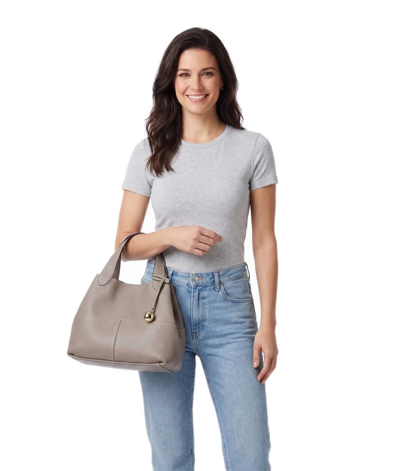 Furla Primrose M Sac à main stucco gray