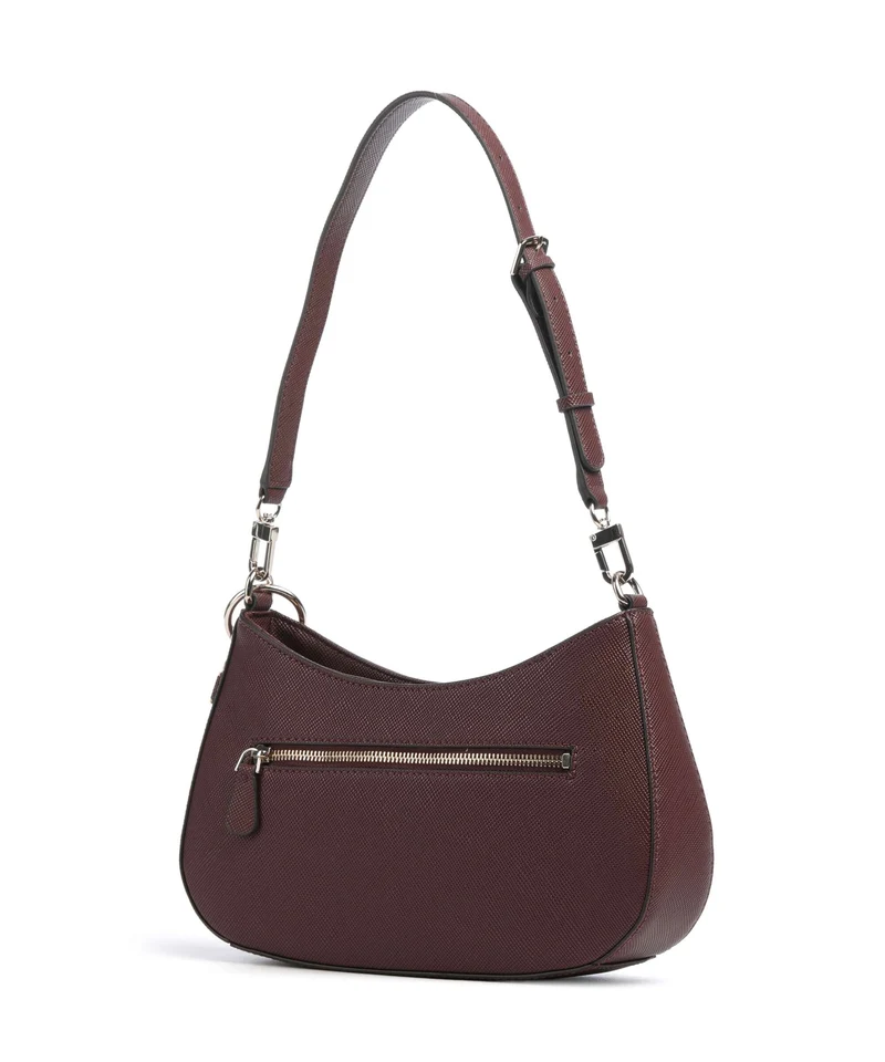 Guess Noelle II Sac porté épaule burgundy