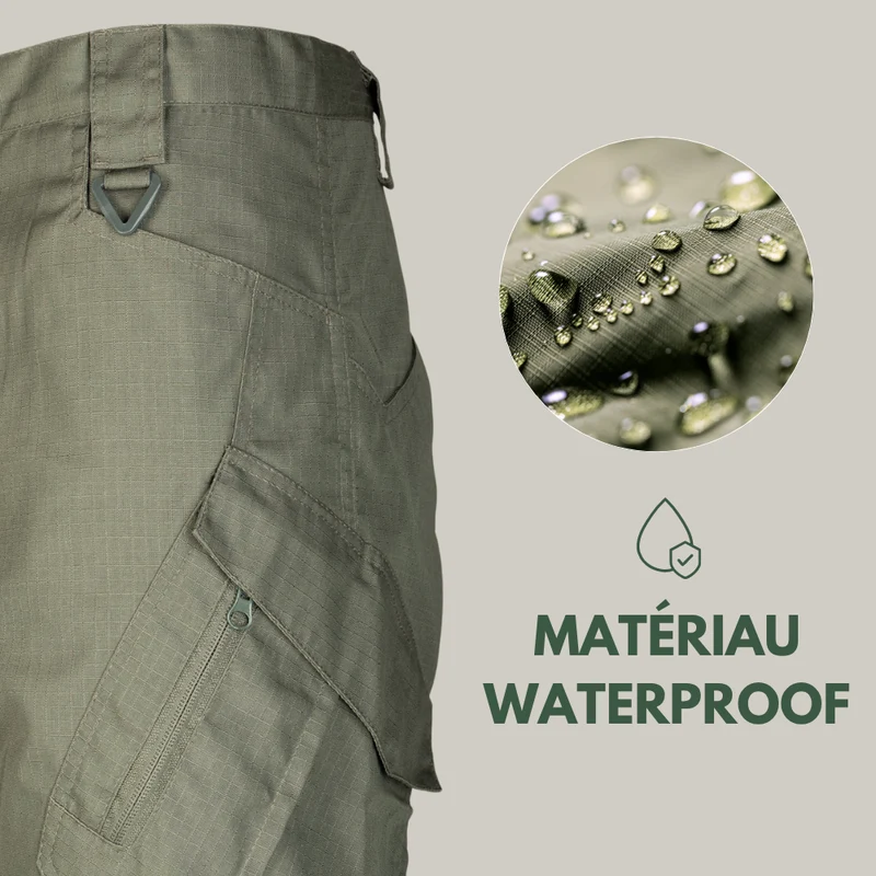 Pantalon Tactique Imperméable Homme | Ultra Résistant et Stretch