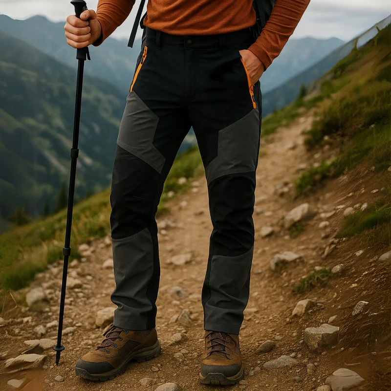 Pantalon de Trekking Homme Léger | Tissu Stretch Résistant