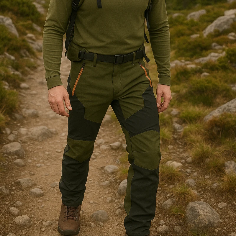 Pantalon de Trekking Homme Léger | Tissu Stretch Résistant