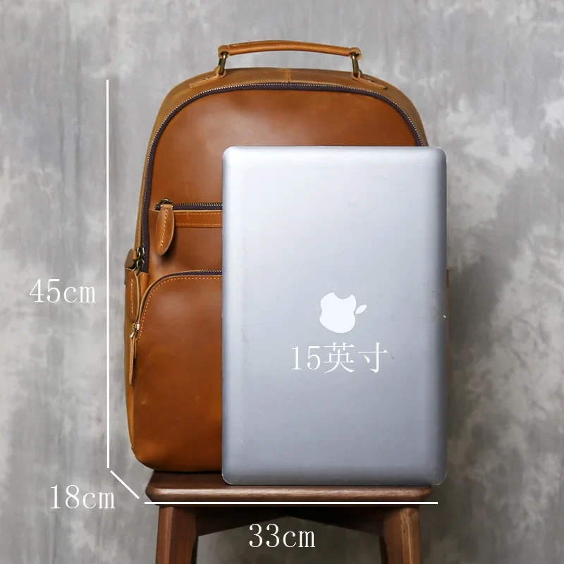 Sac à dos cuir homme "TOP LAYER"