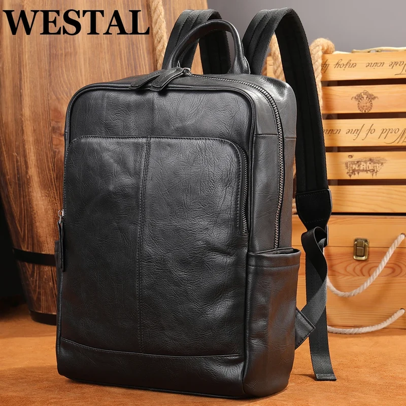 Sac à dos cuir Homme "GENUINE"