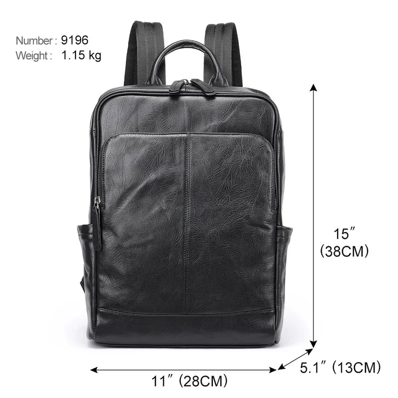 Sac à dos cuir Homme "GENUINE"