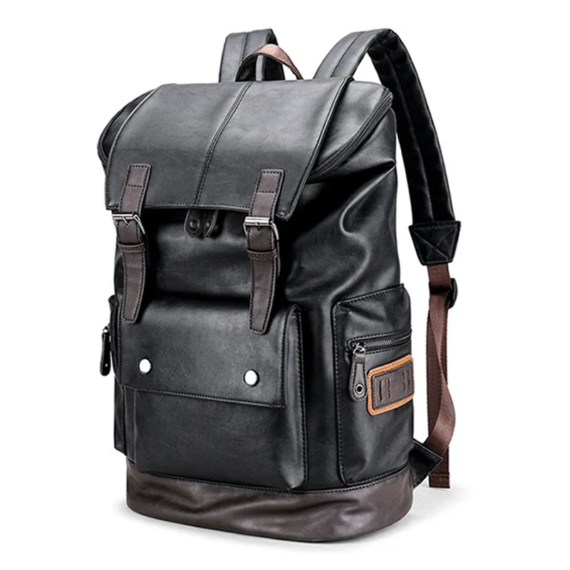 Sac à dos cuir Homme "ANTI THEFT"