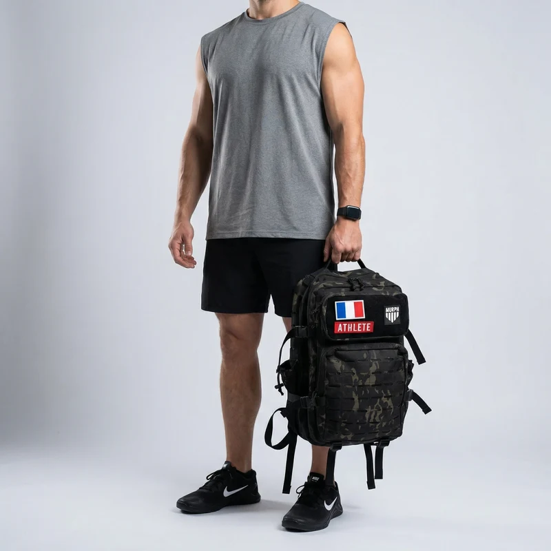 Sac à Dos Tactique 45L Hero - Camo