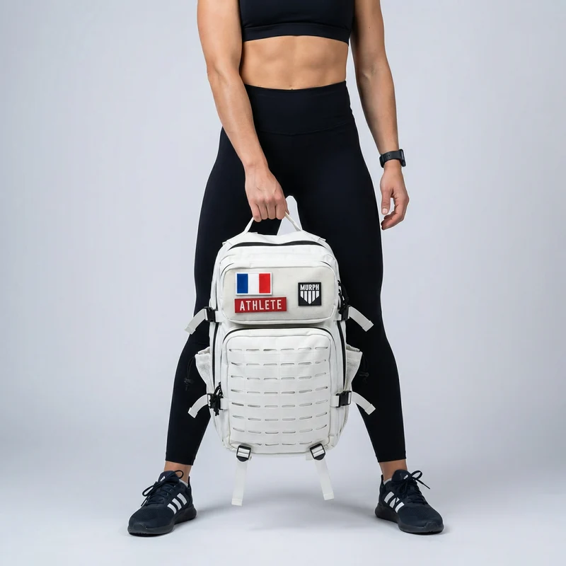 Sac à Dos Tactique 45L Hero - Blanc