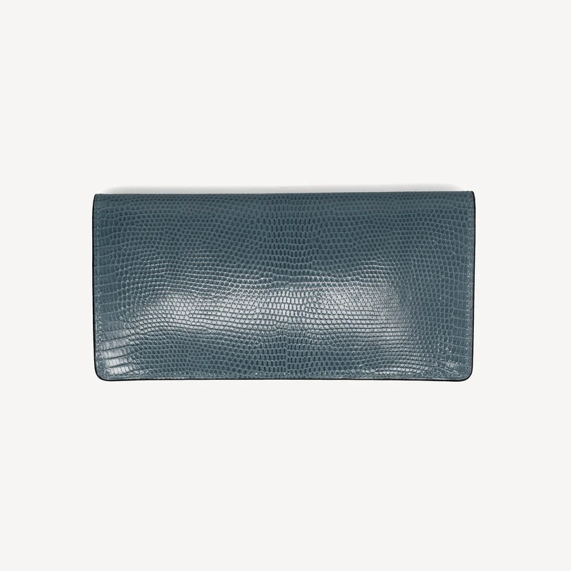 Portefeuille Lizard Coat - Bleu