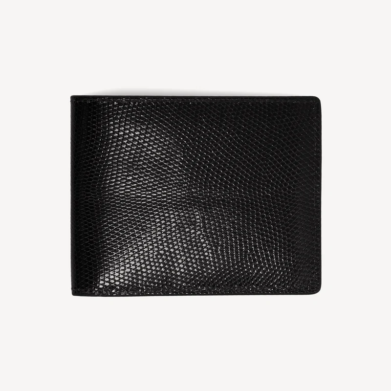 Portefeuille Lizard - Noir