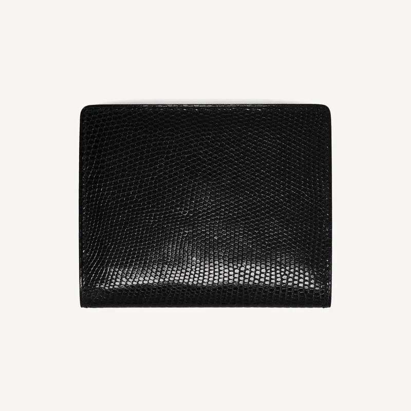 Portefeuille Lizard Billfold - Noir (avec porte-monnaie)