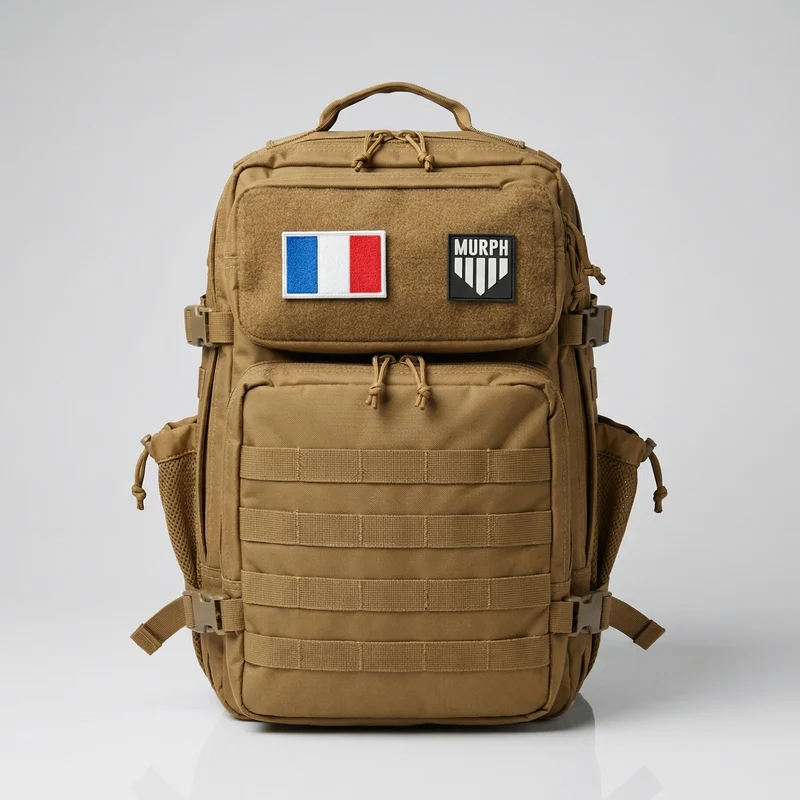Sac à Dos Tactique 45L - Marron