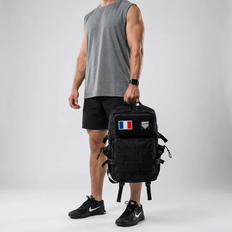 Sac à Dos Tactique 45L - Noir