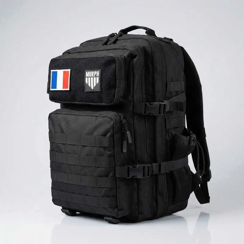 Sac à Dos Tactique 45L - Noir