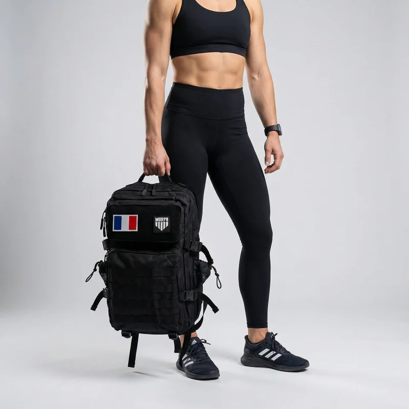Sac à Dos Tactique 45L - Noir