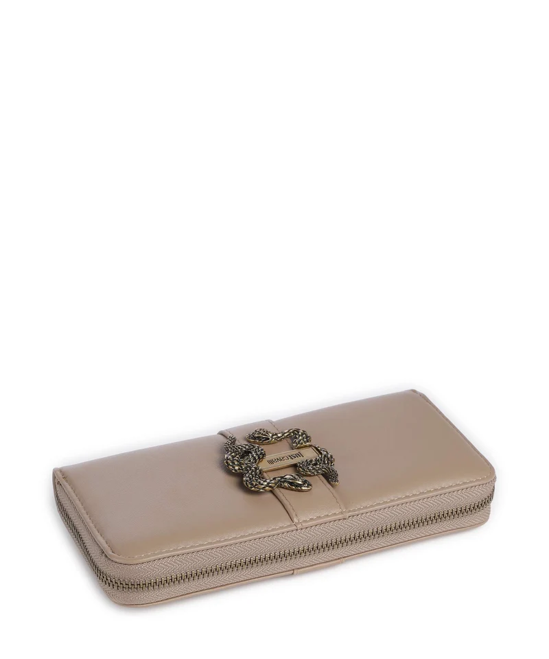 Just Cavalli Iconic Snakes Portefeuille tan